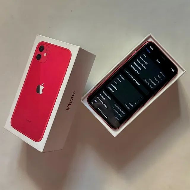 iPhone 11 64GB (Vermelho) - Celulares e Smartphones - Laranjeiras