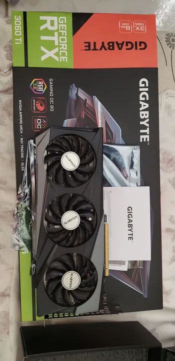 Placa de Vídeo RTX 3060 TI 8Gb GIGABYTE  - Foto 2