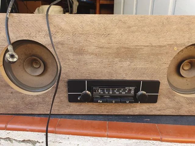 Radio antigo bosch alfa romeo - Foto 2