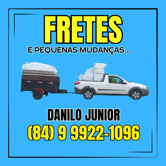 FRETE NATAL DE NORTE A SUL FRETES MUDANCA P. MONTAGENS RN PB CE PE