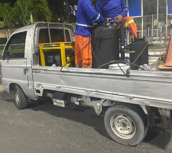Máquina de sinalização viaria de 40pes