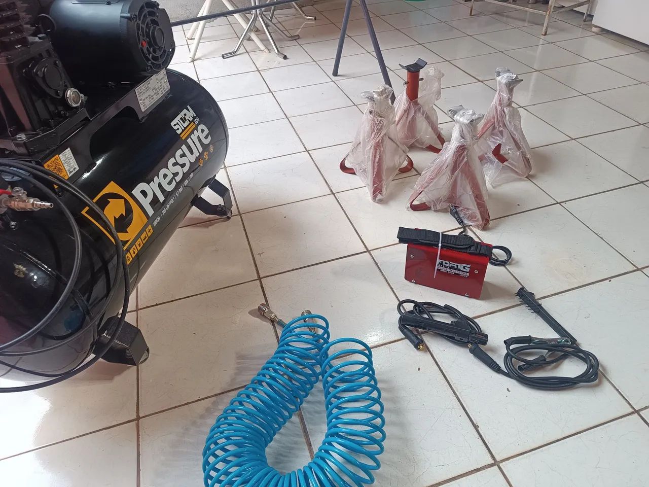 Conjunto de ferramentas para pintura