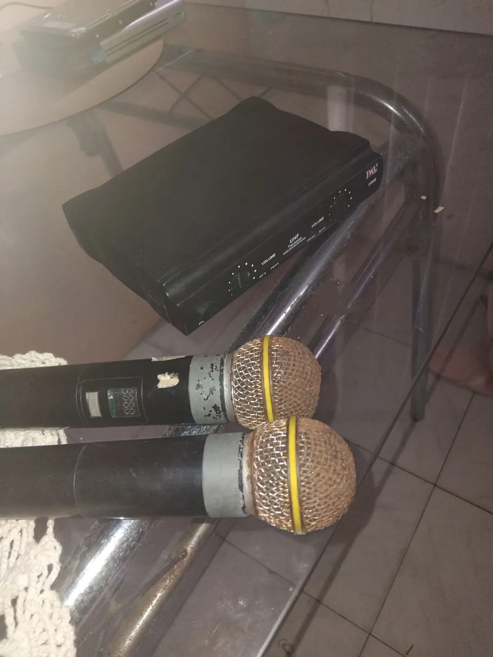 Microfone Sem Fio JWL - UHF