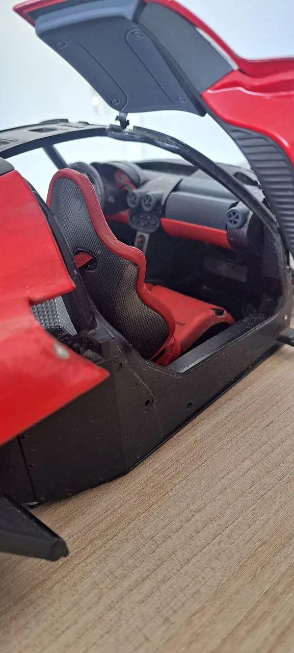 Sucata Ferrari Enzo DeAgostini-Colecionador - Foto 5
