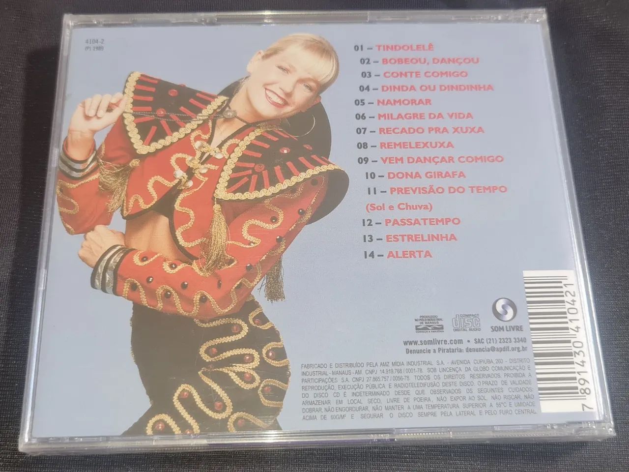 CD 4° Xou da Xuxa Lacrado de fábrica  - Foto 2