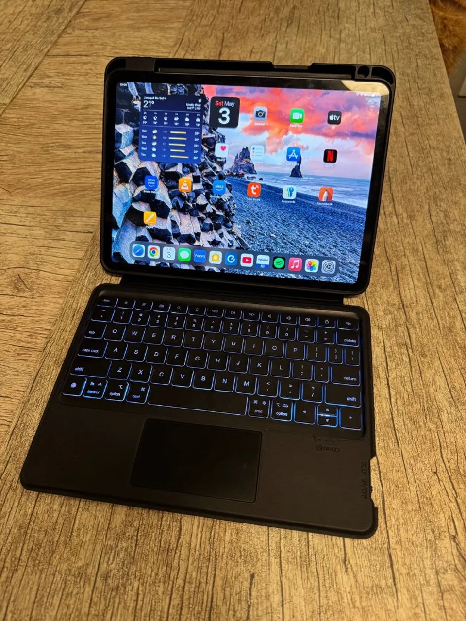 iPad Pro 64gb com capa teclado