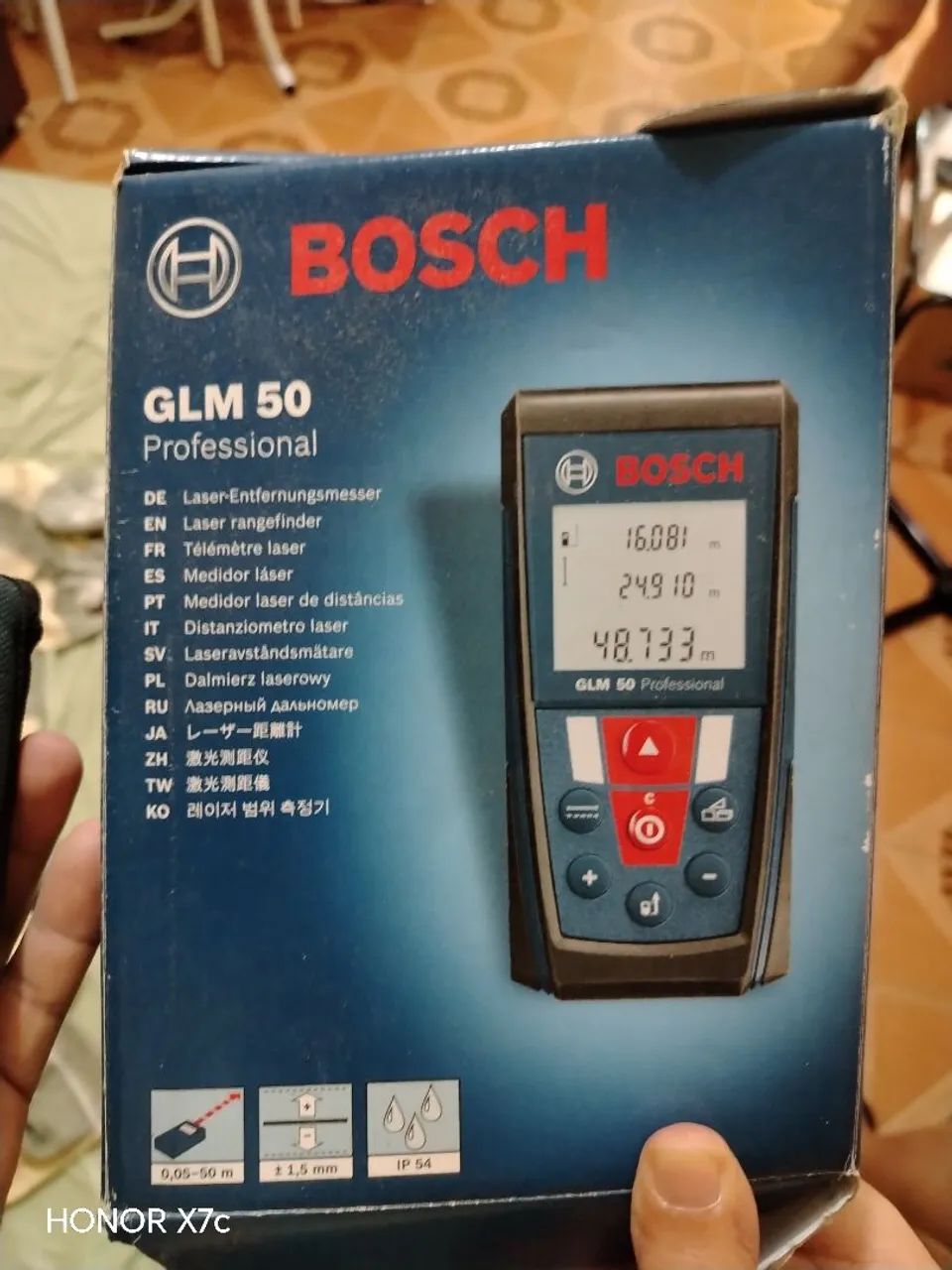 Trena a laser 50M bosch