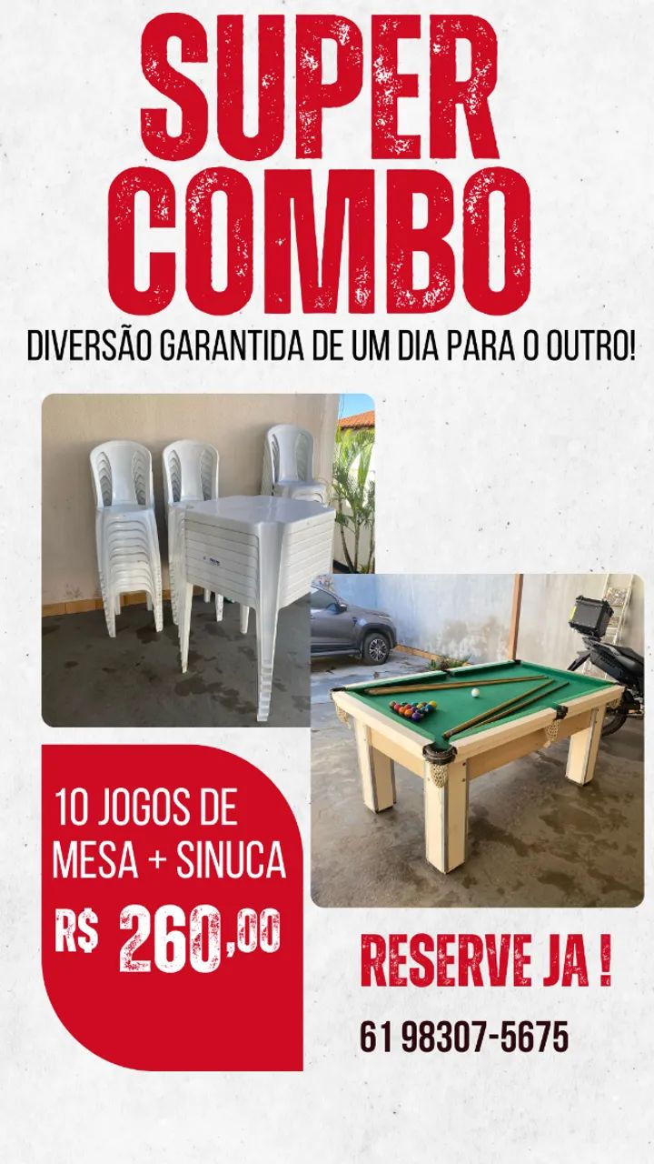 Aluguel mesas e cadeiras temos brinquedos  - Foto 2