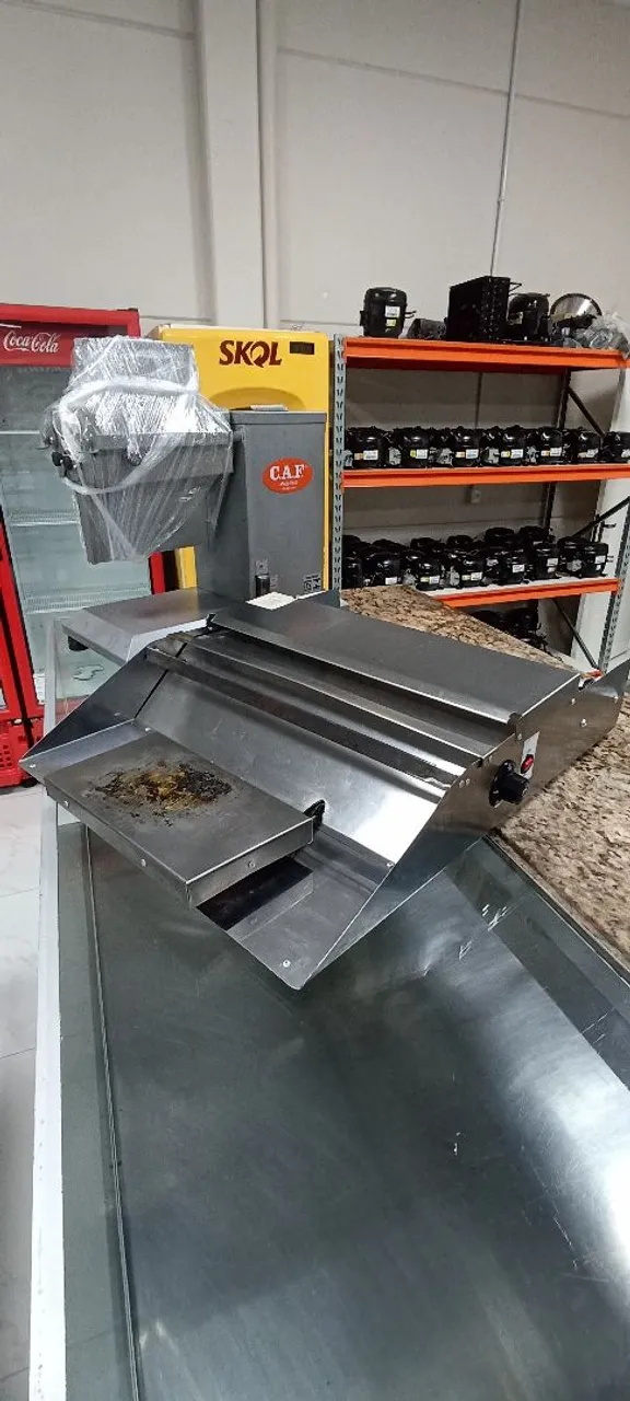 Seladora de embalagem Inox 50 cm R$ 500