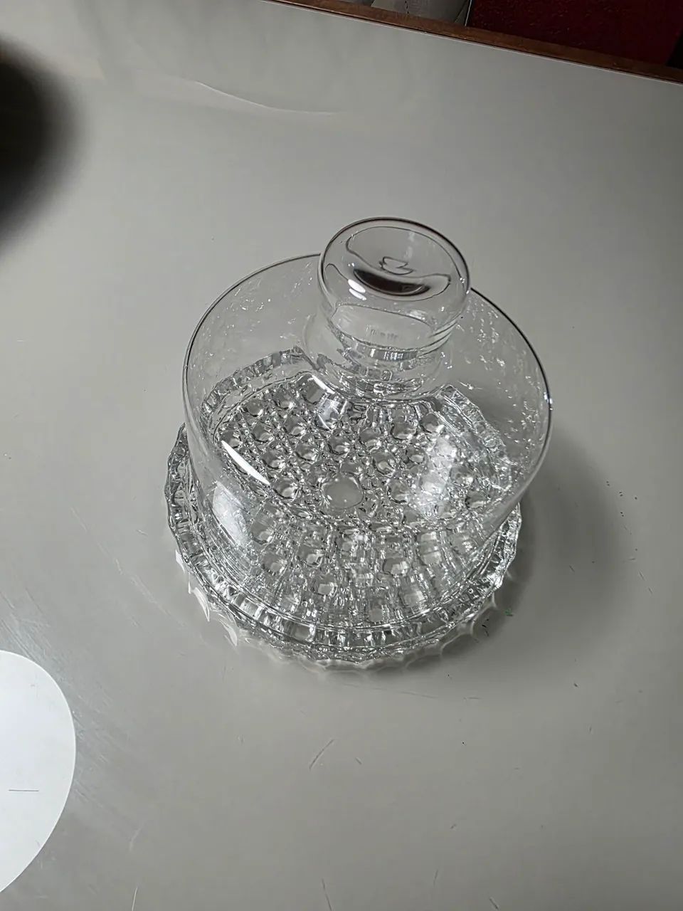 Charmosa queijeira de vidro - Foto 5