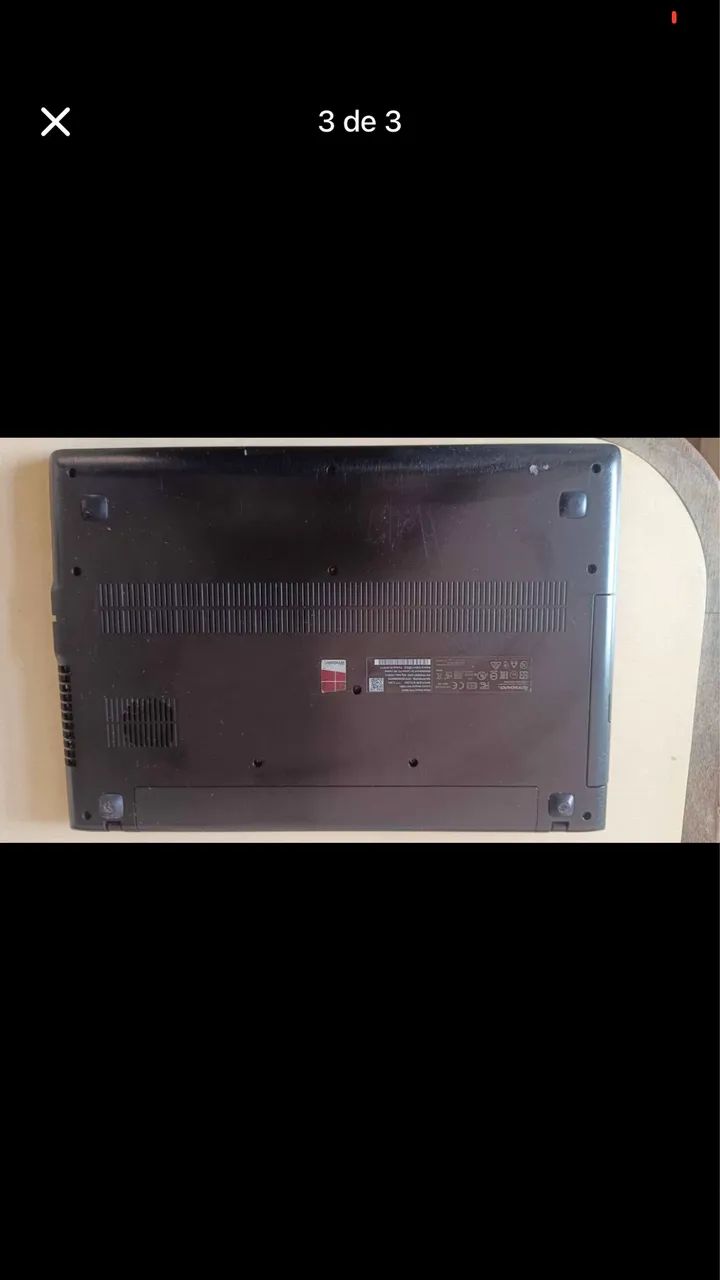 Notebook Lenovo 5 geração do processador  4 gb de memória  Disco rígido 500 gb - Foto 3