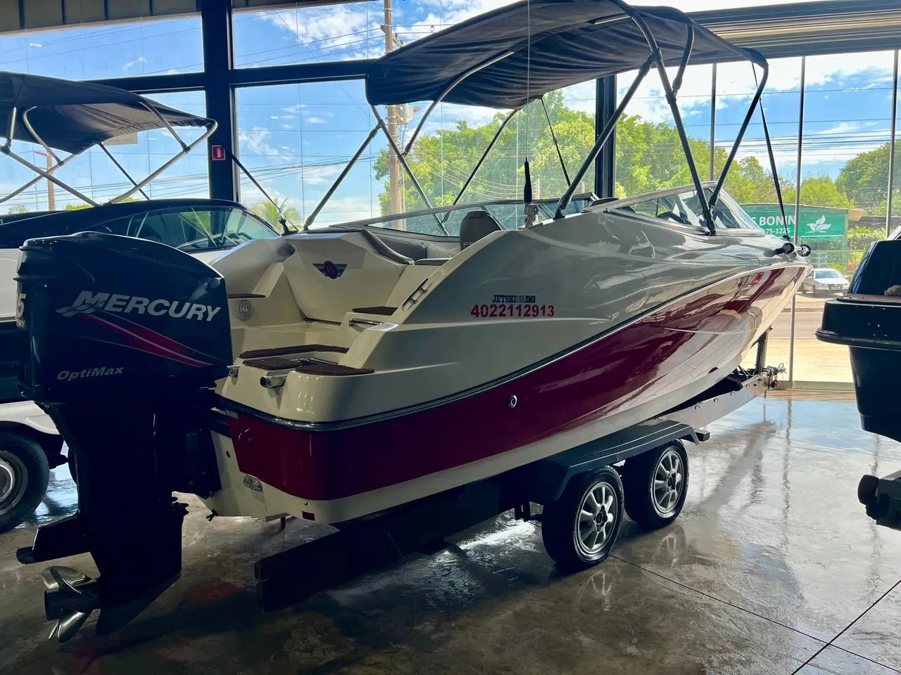 LANCHA FS 205 MOTOR 135 - Foto 12