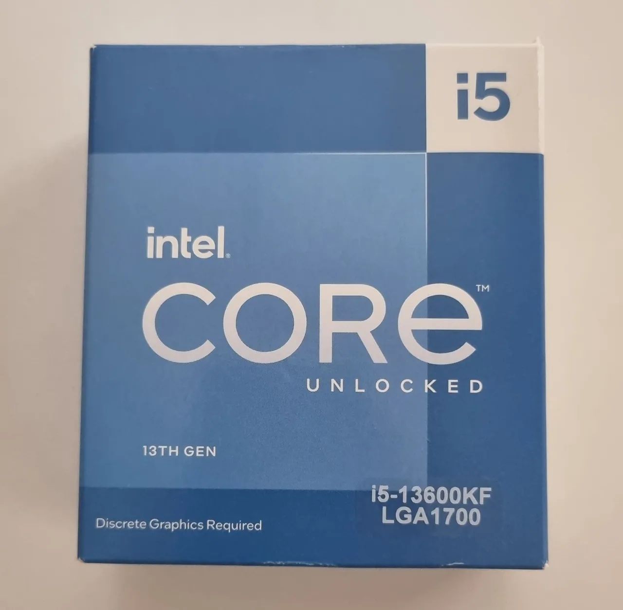 i5-13600KF Novo na caixa
