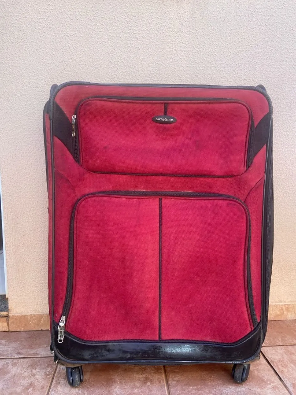Mala Vermelha Samsonite - Grande