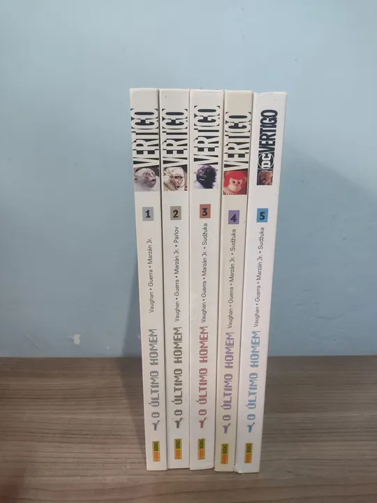 Quadrinhos - Y: O Último Homem (Vertigo) Volumes 1 a 5