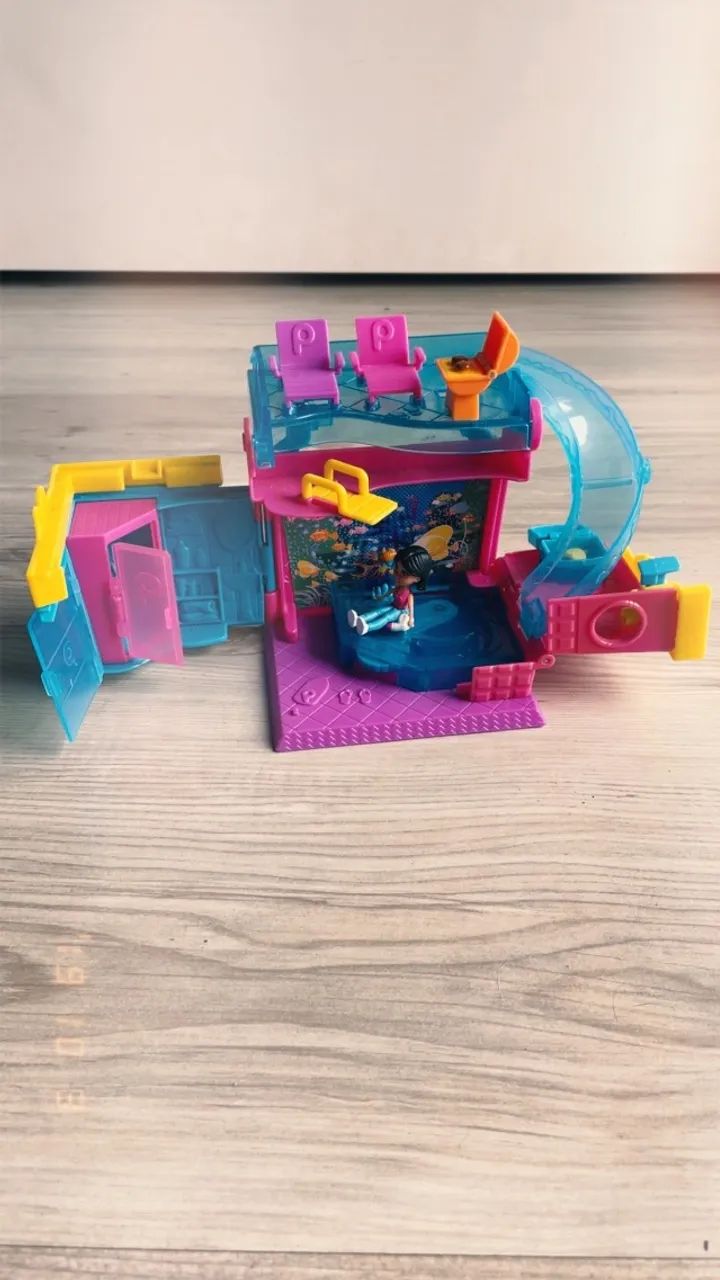 Mattel Polly Pocket Pollyville Neighborhood Pool - Foto 5