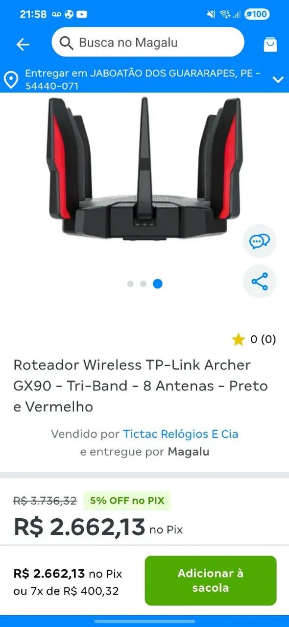 Roteador Gamer de Alta Performance - Foto 4
