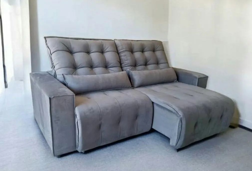 Sofás vegas retrátil e reclinável 64385784162947121