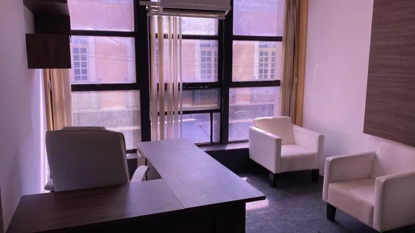 Vendo Sala (30m²) rua do sol centro mobiliada (oportunidade), com divisória para recepção. - Foto 2