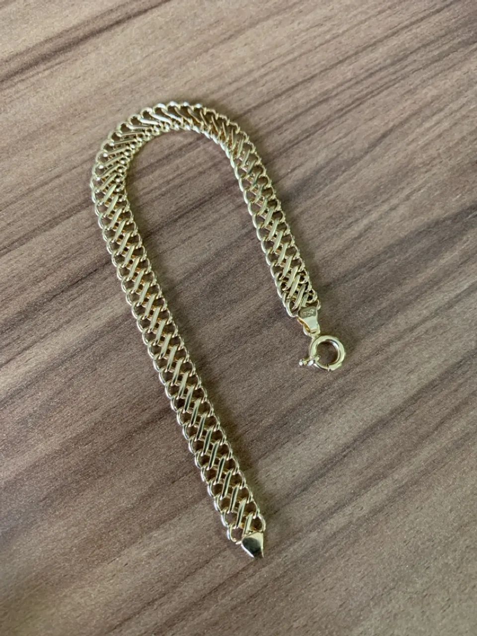 Pulseira de Ouro 18k Lacraia - Foto 2