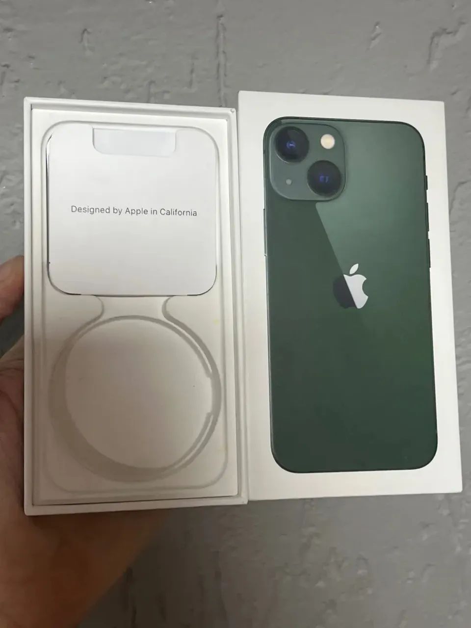 Caixa iPhone 13 Mini 128GB Verde  - Foto 3