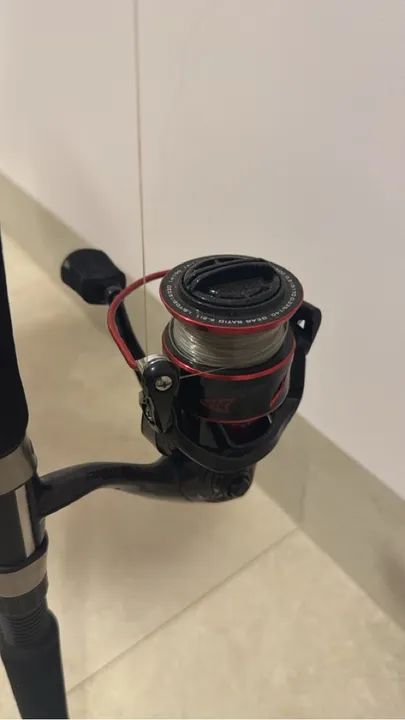 Vendo vara com molinete ZERA - Foto 2