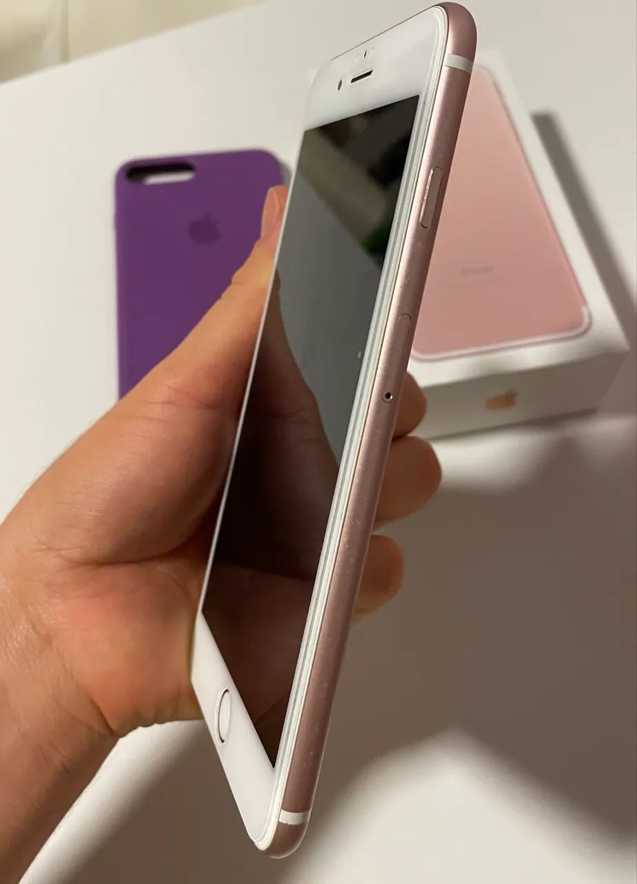 新品未使用 au iPhone 7 Plus Rose Gold 32GB Apple iPhone 7 Plus Rose Gold 32GB MNQQ2BR/A E Semi-novo