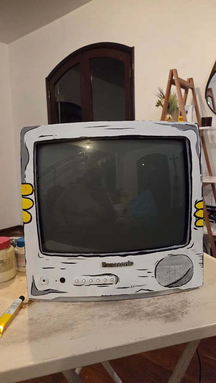 TV Panasonic Customizada com Desenho - Foto 3