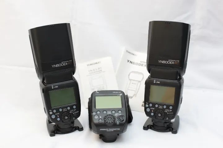 Kit Flash + Radio Flash para Canon YN 600EX RT