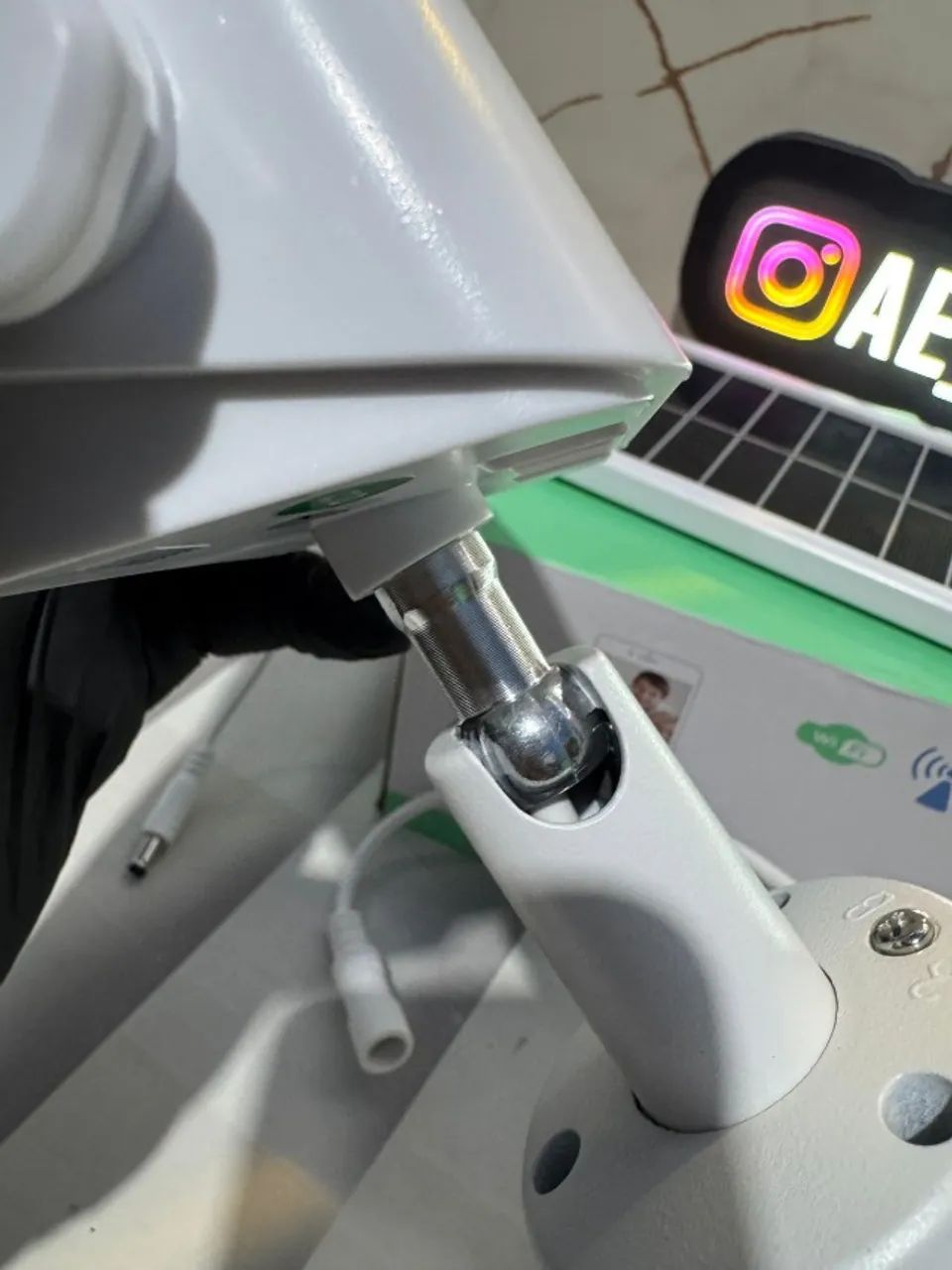 camera wifi sem fio com energia solar - Foto 2