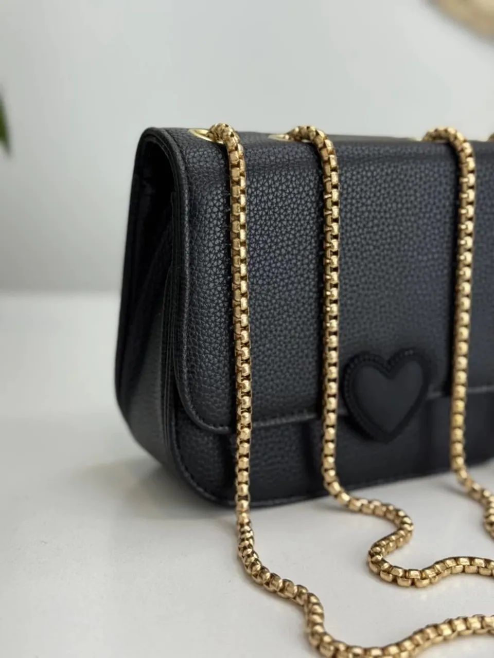 Bolsa detalhe coração  - Foto 3