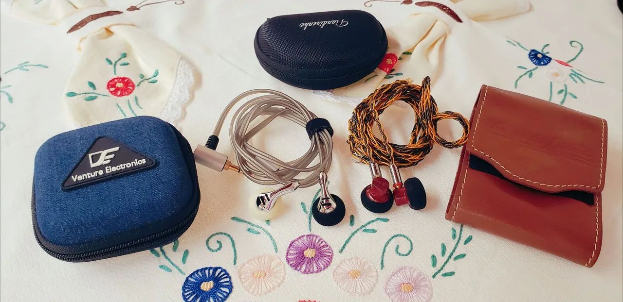 HI-FI Earbud Headphone Kit (VE Monk Slim Metal / Tiandirenhe)
