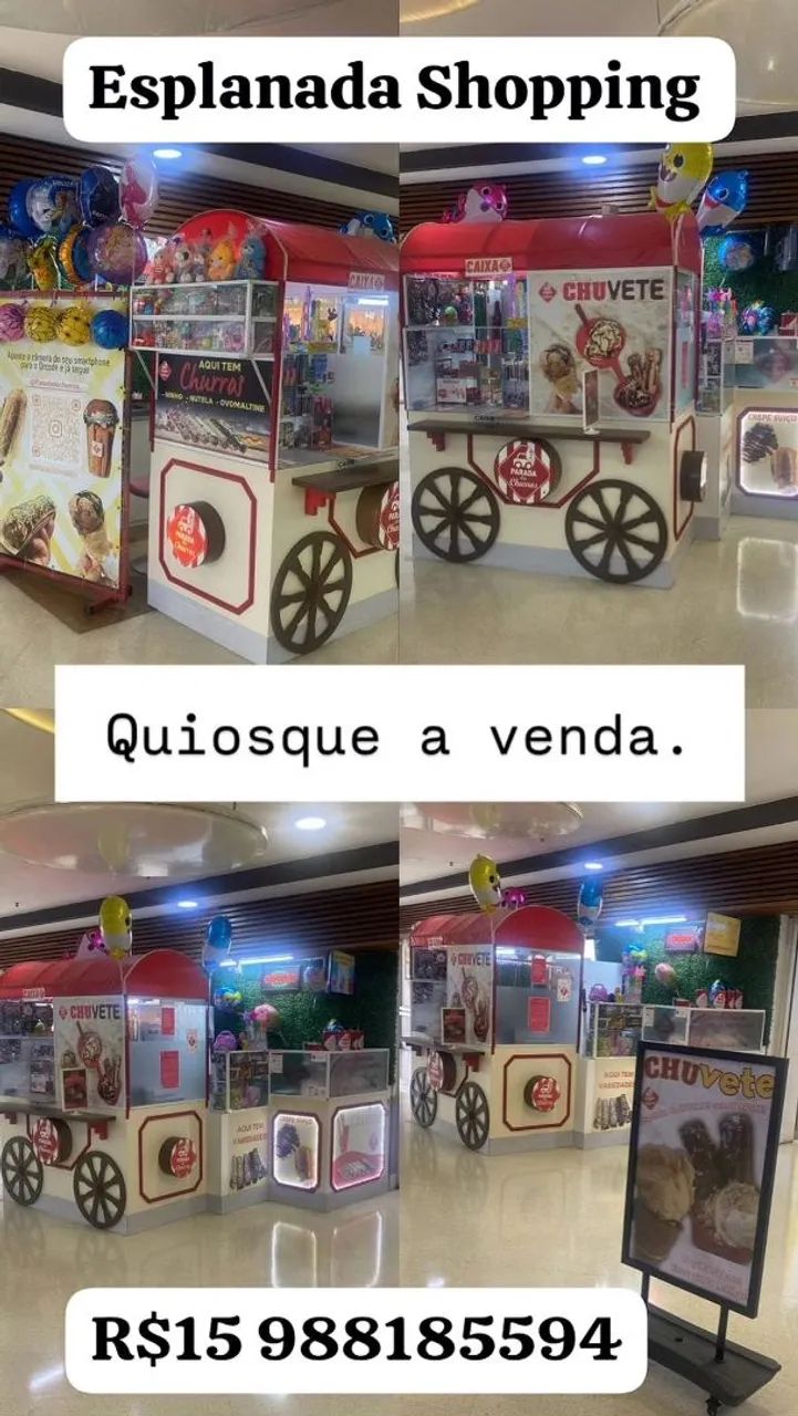 Shopping Iguatemi Quiosque de Churros 