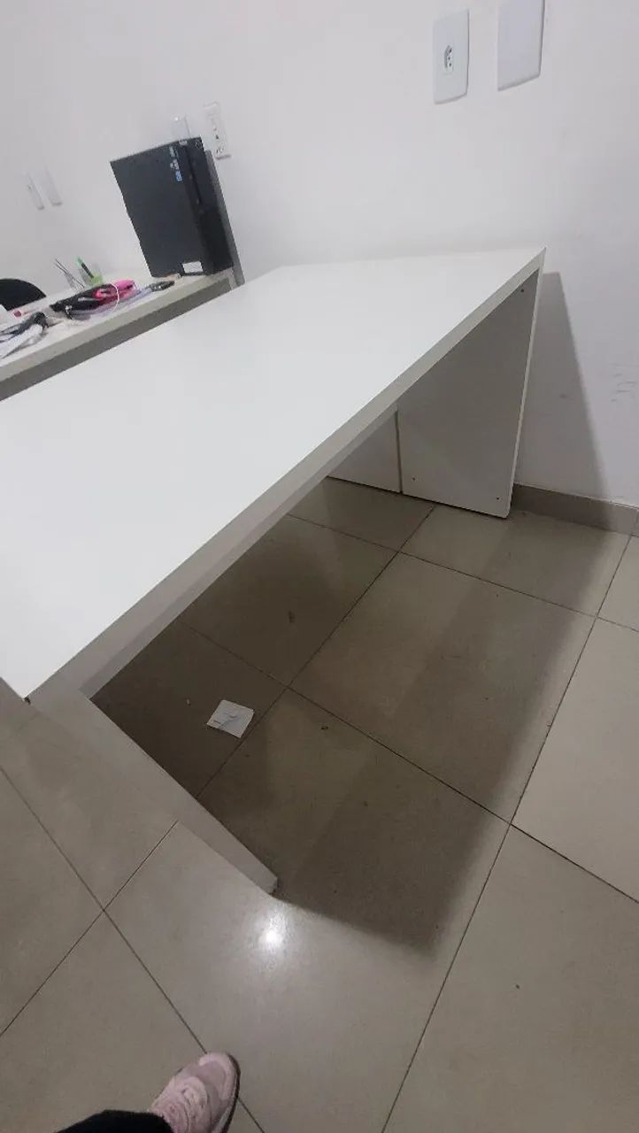 Mesa de Escritório Branca