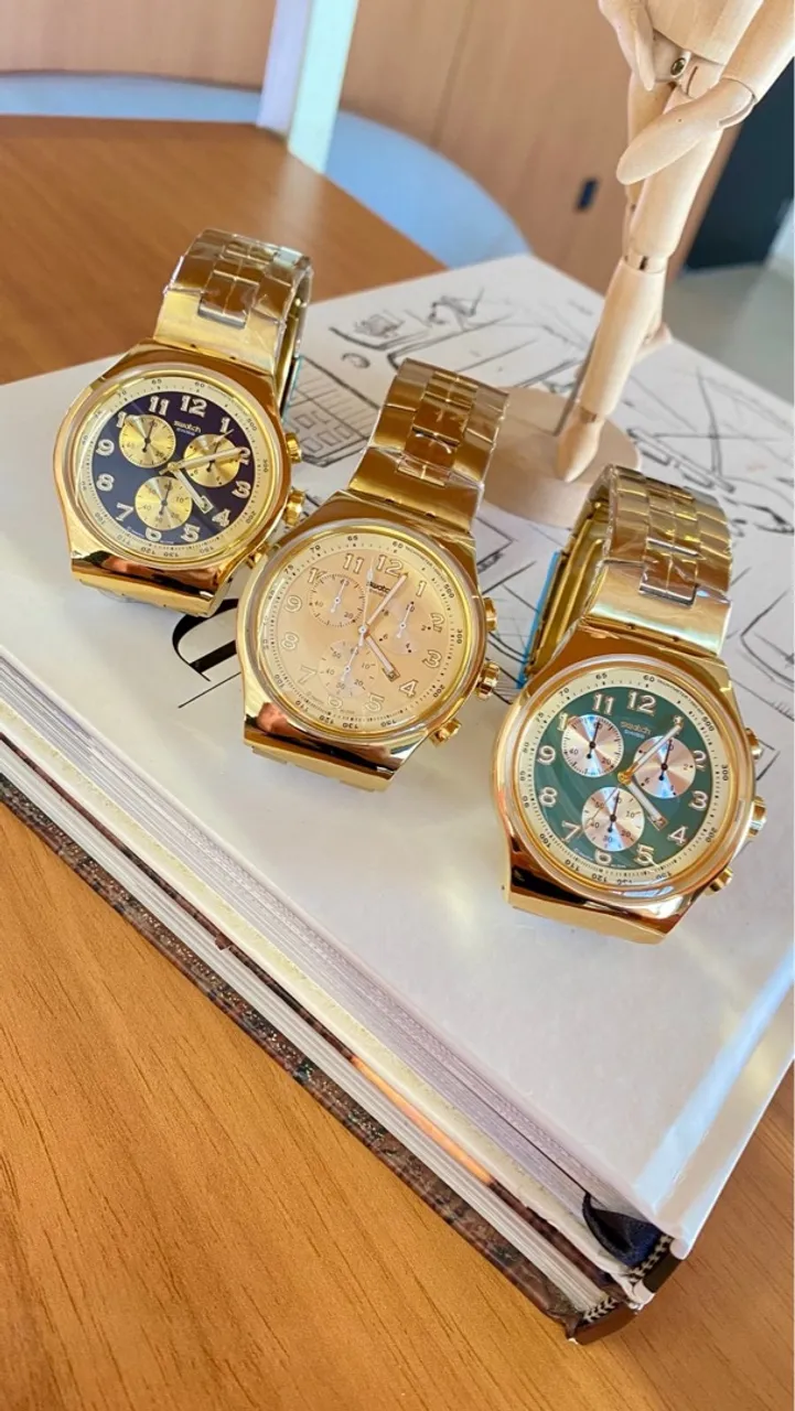 Swatch Chrono Gold