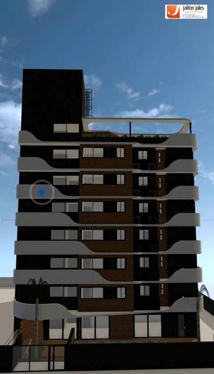 Apartamento nos Bancários com 03 quartos, sendo 01 suíte, varanda e spa.
