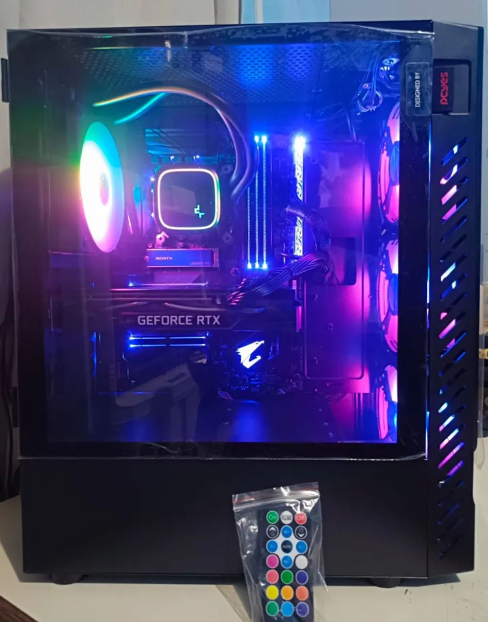 Cpu Gamer i7 9700K 16Gb de Ram Ddr4 + Rtx 2060 12Gb Gddr6 na Cx com Garantia. - Foto 3