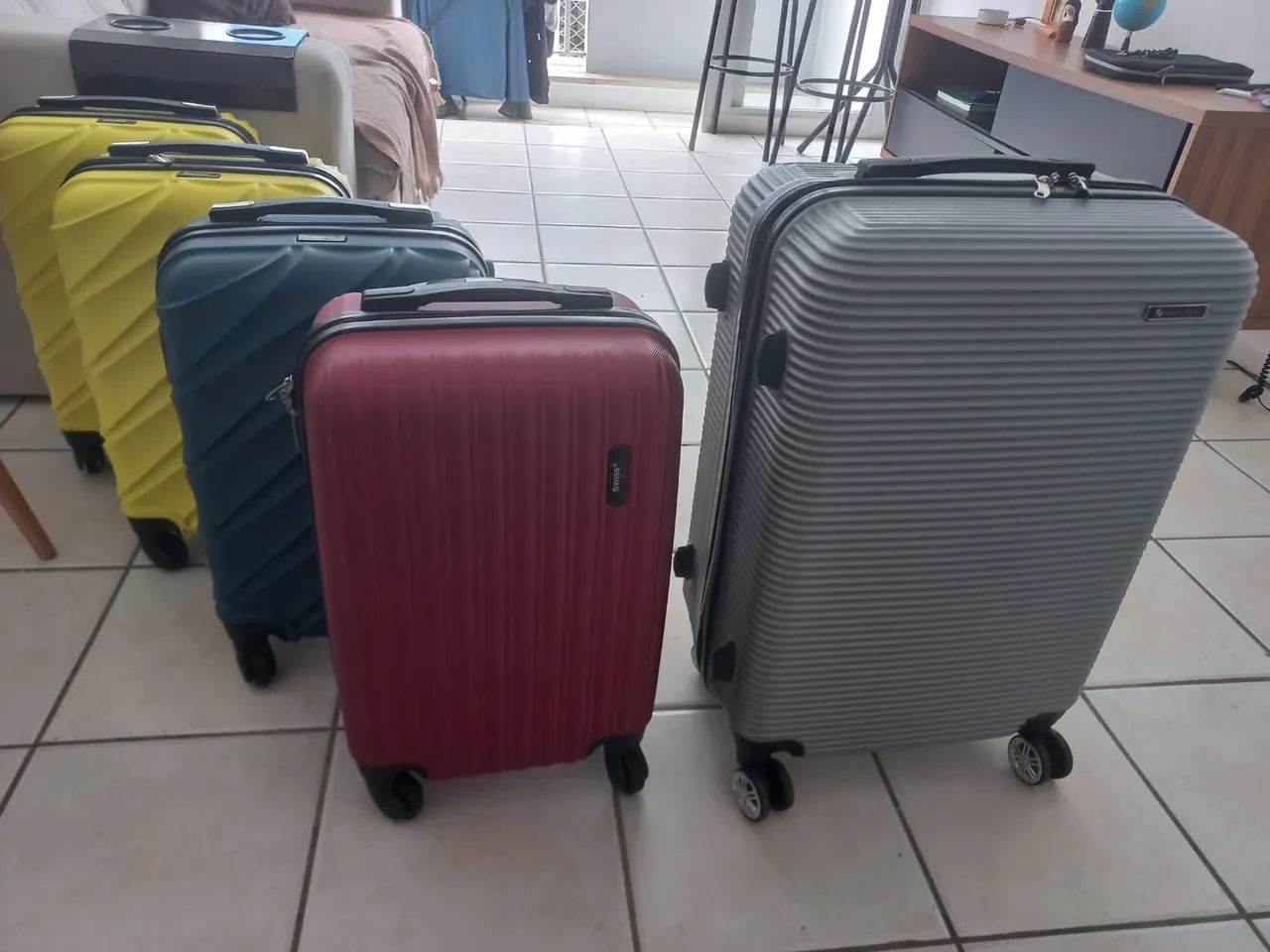 Mala de Viagem 23 kg com 4 rodas 360° - Foto 2