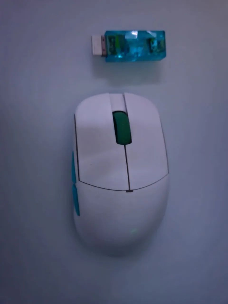 muscat Mouse Lamzu Atlantis Mini - Tiger Ice V2 Dots - Periféricos e