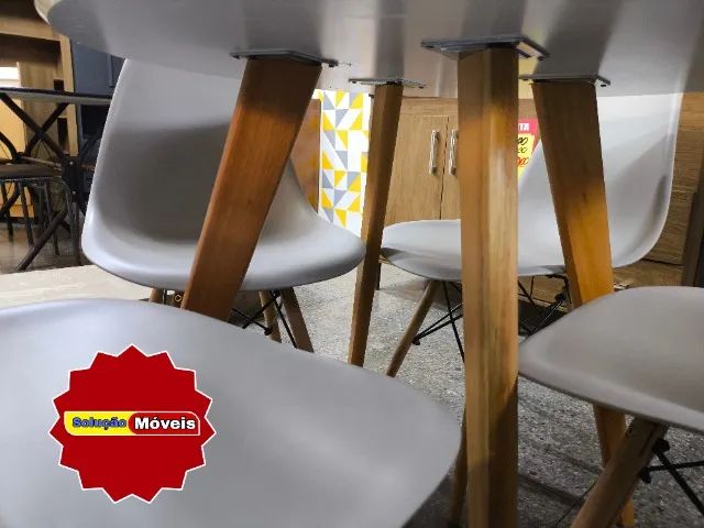 Mesa Redonda com 4 Cadeiras ENTREGAS EM ATÉ 24h! - Foto 3