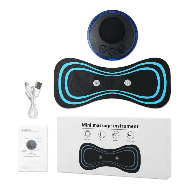 Mini massageador pulso elétrico