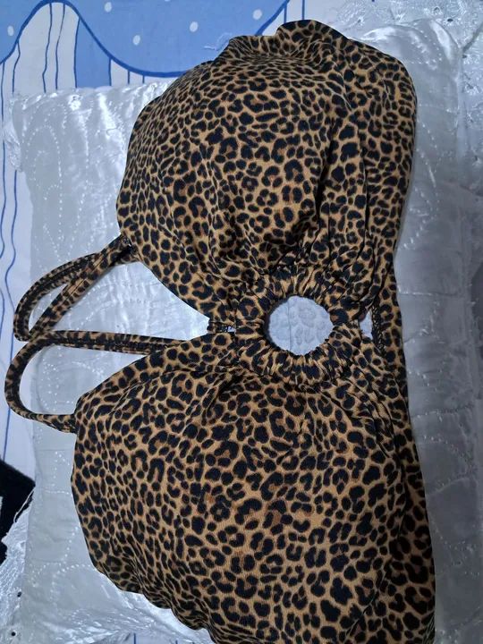 Top de Biquíni Leopardo