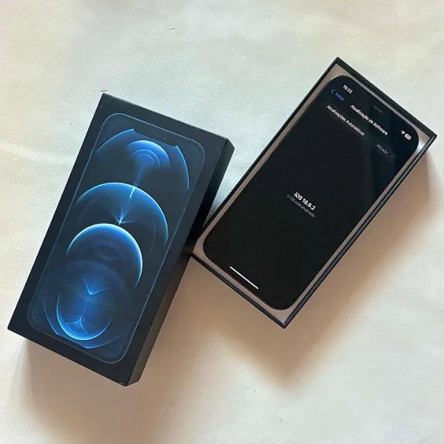 iPhone 12 Pro Max 256GB (Azul) - Celulares e Smartphones