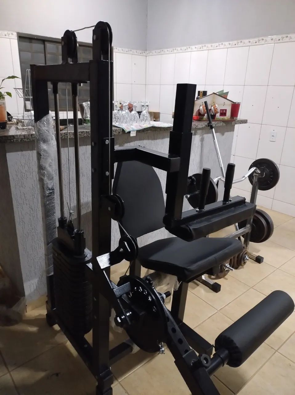 Aparelho de musculação 