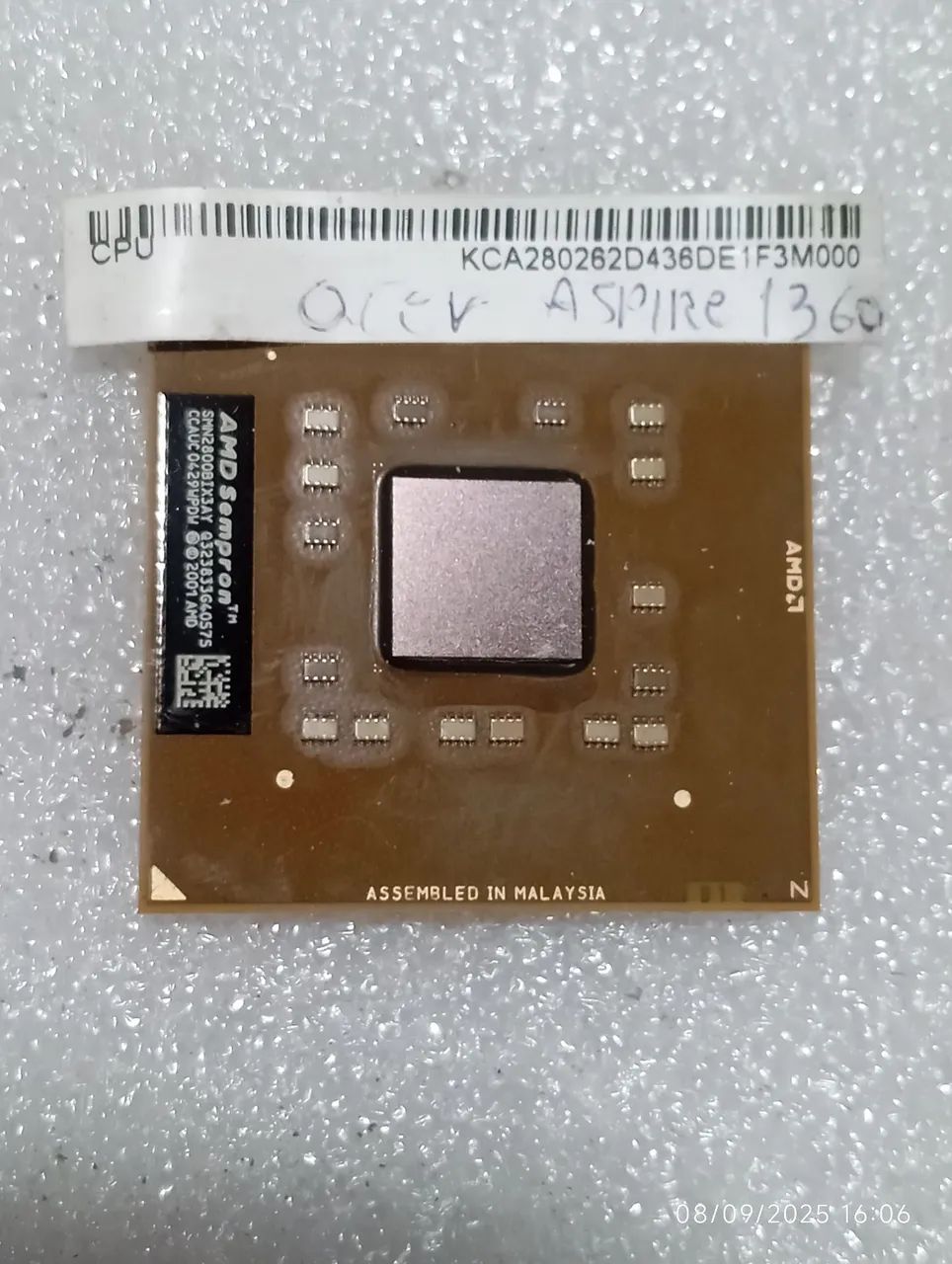 Processador Intel para notebook Acer Aspire 1360 - Foto 3