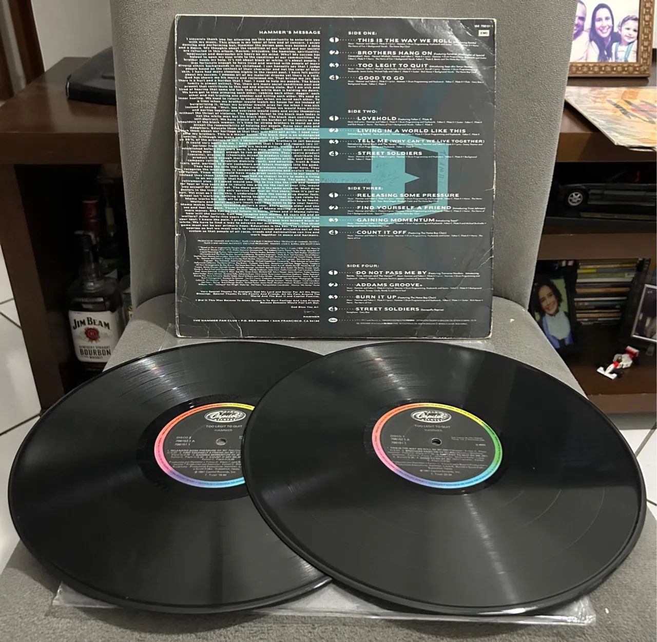Vinil MC Hammer Too Legit to Quit  - Foto 2
