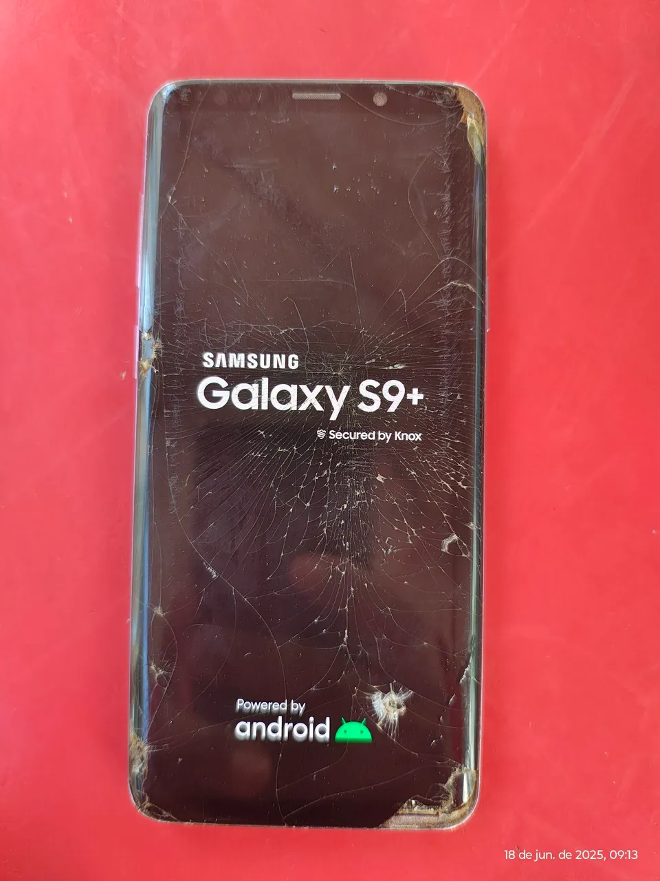 S9+ funcionando perfeitamente