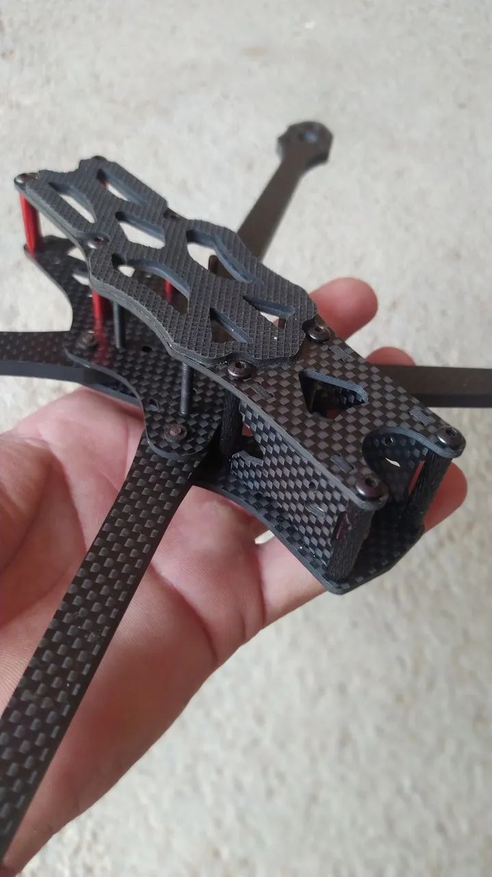 Frame, Quadro drone fpv 7" apex hd+ mount para Gopro  - Foto 4