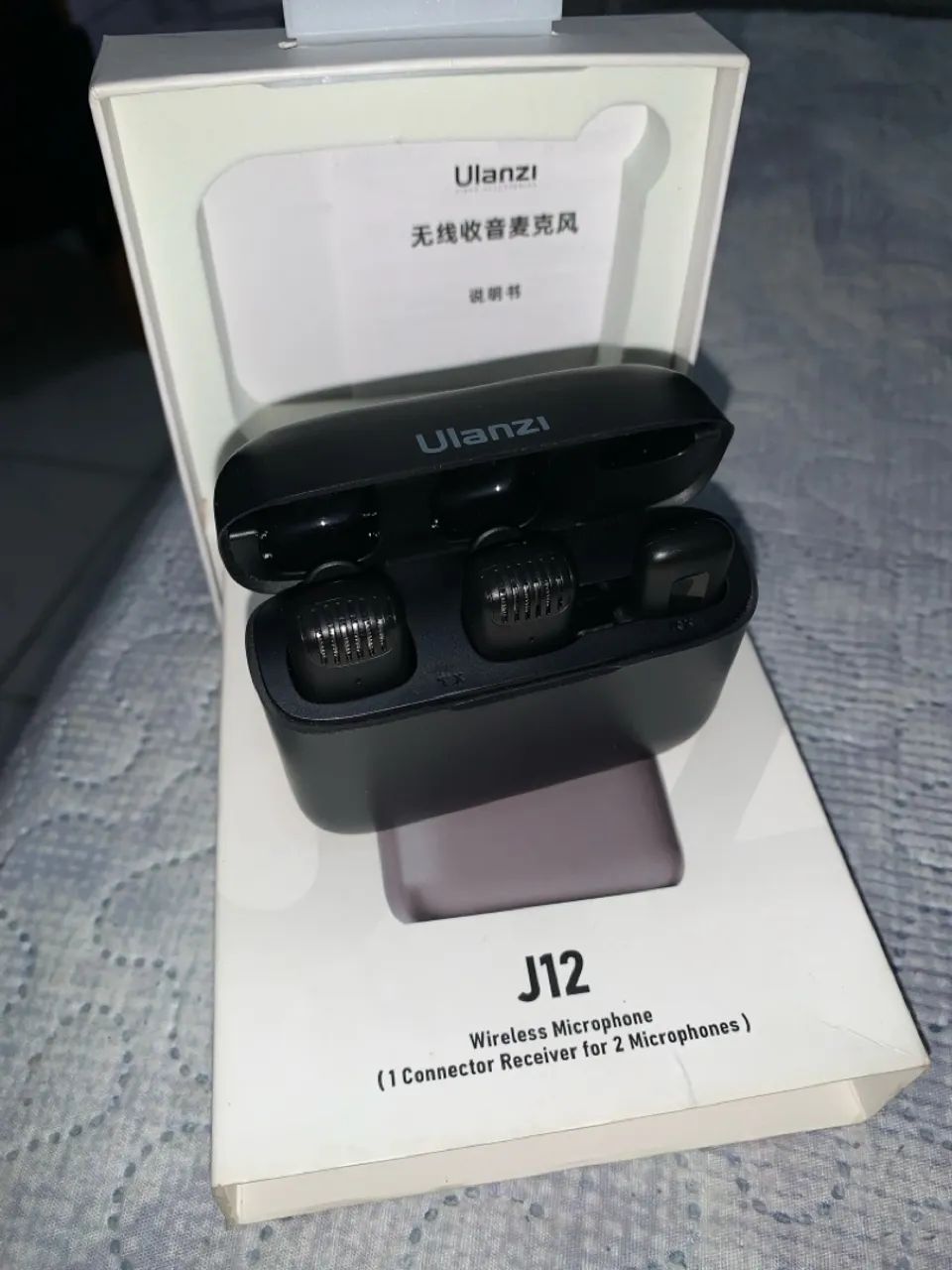 Microfone lapela J12