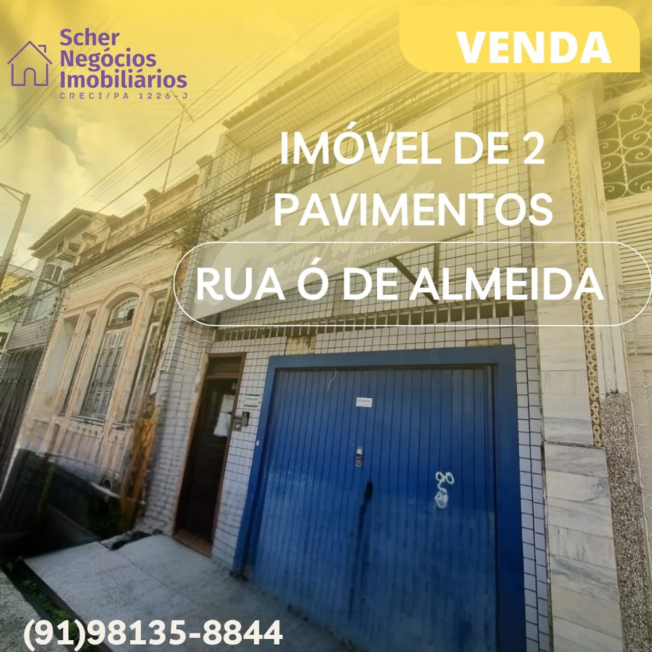 Excelente Casa no Centro de Belém